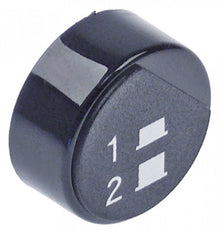 Buton intrerupator negru ø 23 mm - 347872