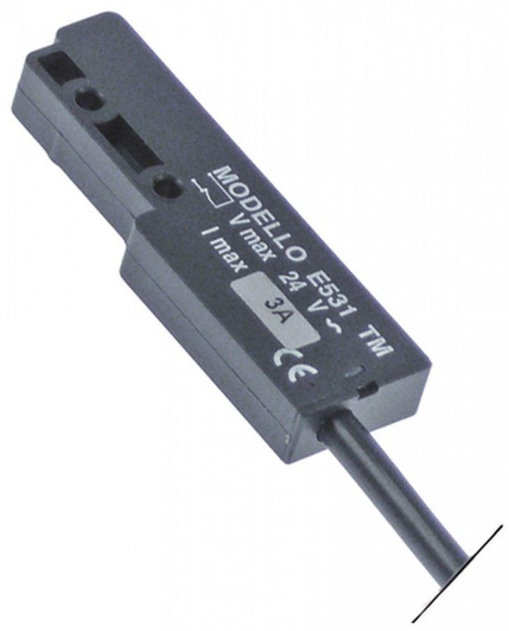 magnetic switch L 65mm W 20mm 1NC 24V 4A P max. 100W connection cable cable length 1940mm