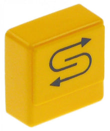 push button size 23x23mm yellow regeneration