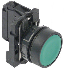 Intrerupator fara retinere SMCX, contact 1NO, 10A, montare ø 22 mm, verde - 347964