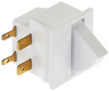 Microintrerupator cu button 250 V, 2,5 A, contact 1NO/1NC,  papuc 2,8/6,3 mm - 348008