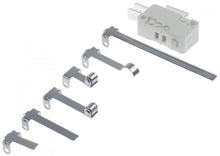 Set microintrerupator configurabil 16 A, 250 V, contact in comutatie 1CO, papuci 6,3 mm - 348043