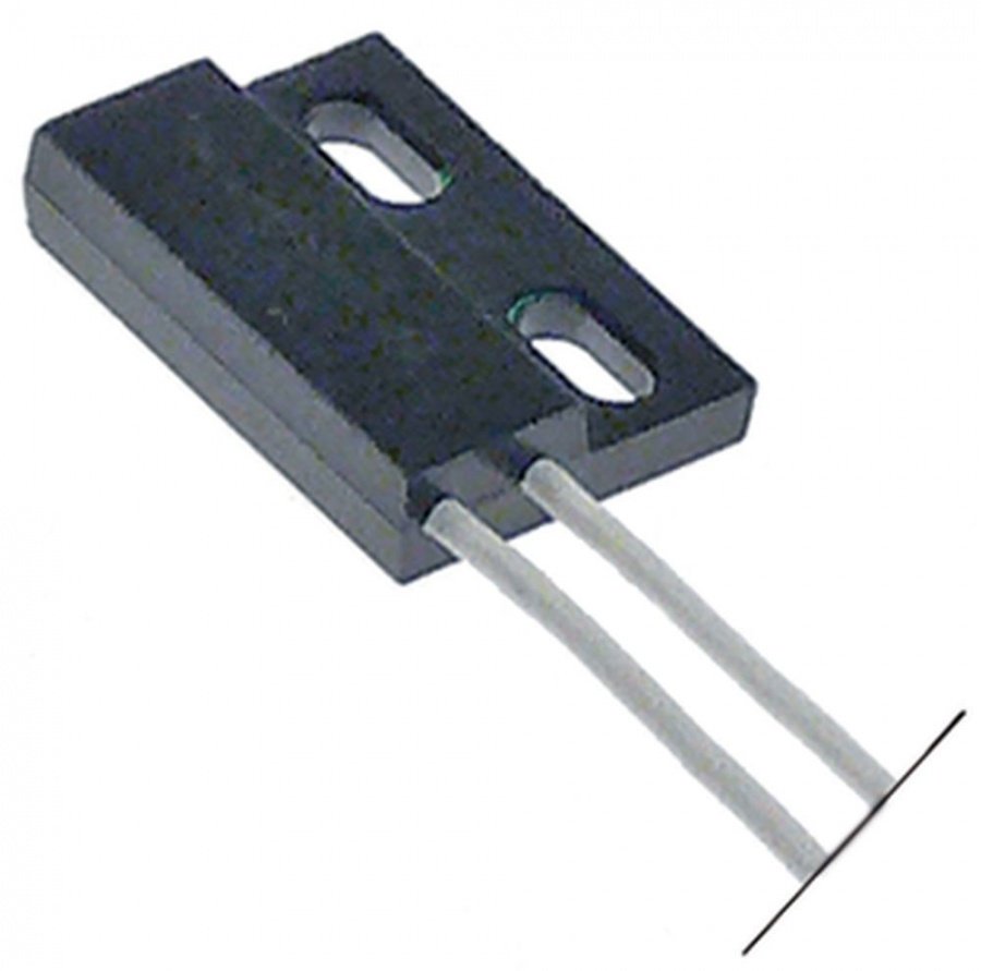 magnetic switch L 29mm W 19mm 1NO 250V 0,5A P max. 10W connection plug cable length 290mm