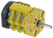 Intrerupator rotativ Giovenzana PX20 cu 6 contacte 0-1, 20A, 690V, ax ø 6x4,6mm