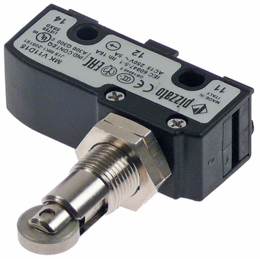 microintrerupator 250V 16A 1CO racord racord cu șurub L filet 15mm filet