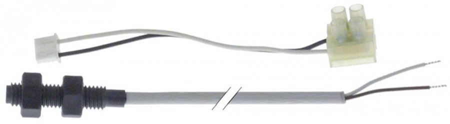 intrerupator magnetic 200V 0.5A P max. 10W L 8mm L senzor 30mm 1NO racord ștecăr codat