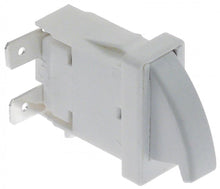 Microintrerupator cu buton usa frigider, 250V, contact 1NO, fereastra montaj 26x12mm - 348192