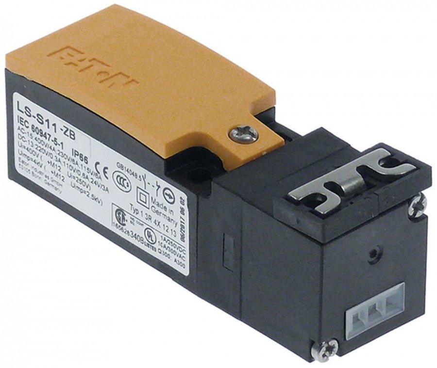Intrerupator de pozitie LS-S11, contact 1NC, 6A, 230V, L 95 mm, lxh 31 x 33 mm - 348232