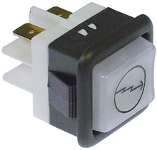 indicator lamp 26,5x25,6mm 230 V clear connection flat plug 6,3mm - Code 349000