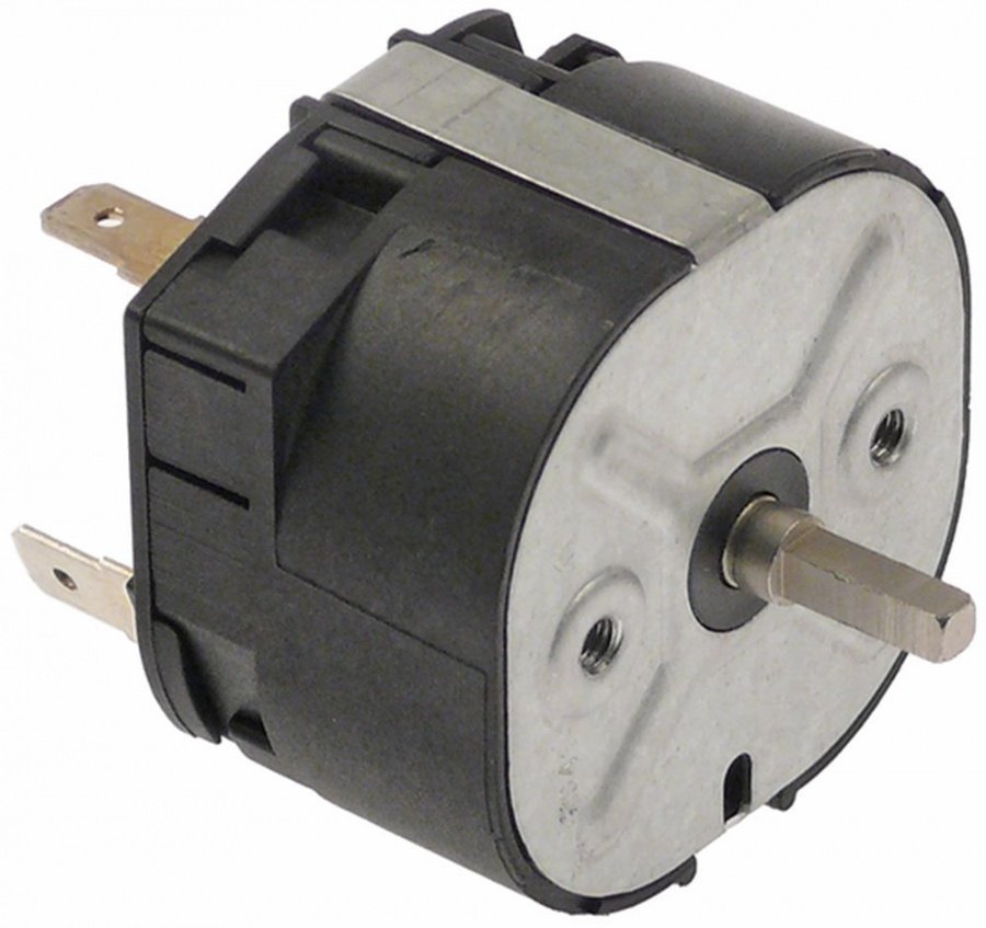 timer M2 2-pole operation time 15min impulse spring 2NO at 250V 16A shaft ø 3,6mm