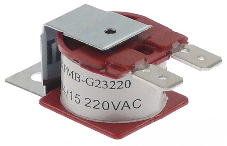 buzzer 230VAC connection male faston 6.3mm screw mounting thread M4 60 dB
