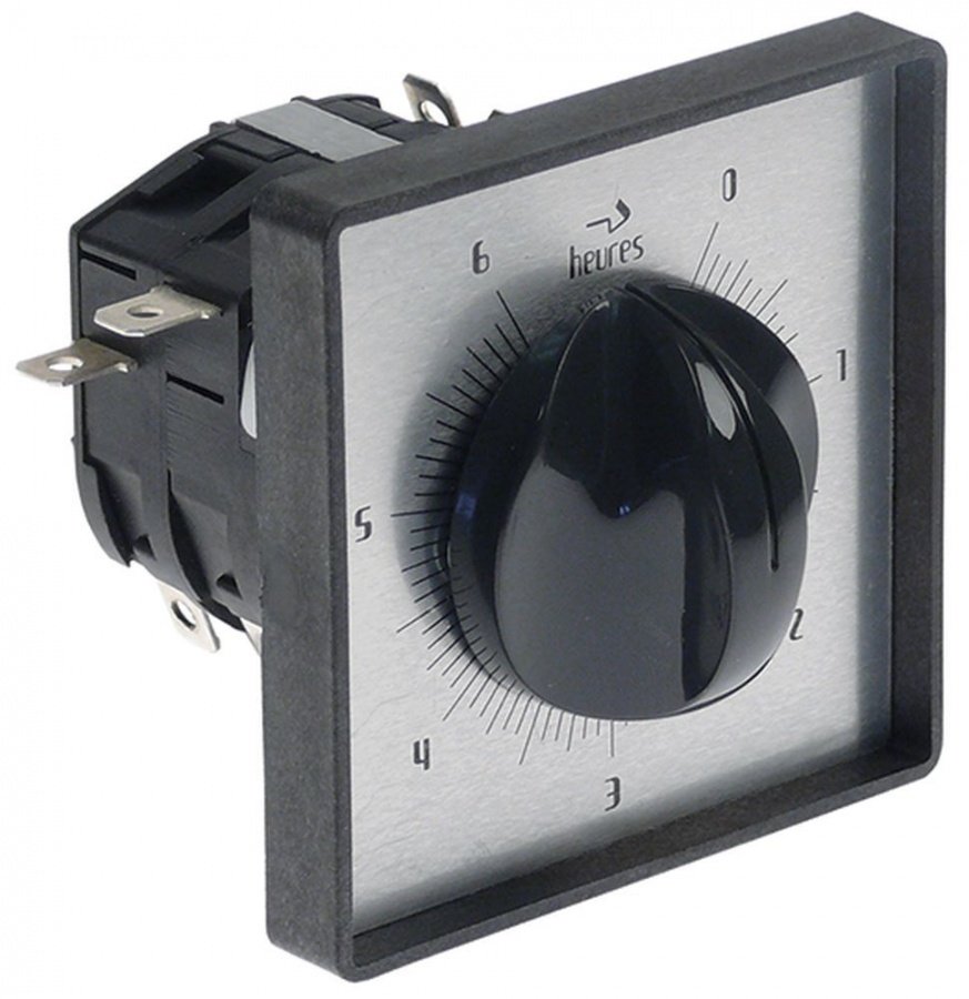 Timer, 6 ore, 4 poli, 2NO/2NC - Cod 350096