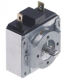 Timer mecanic 30 minute, contact 1 NO, 10A, 250V, ax ø 6 mm - 350124