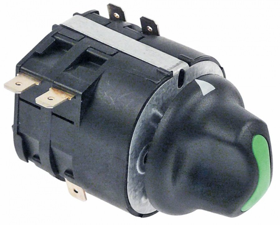 Temporizator 5 minute cu 3 contacte 3 NO, 16 A, 250 V, ax ø 6x4,6 mm, pentru masina cartofi - 350161