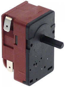 Timer 5 minute, contacte 2 NO, 16 A, ax ø 6x4,6 mm, temporizator masina de cartofi - 350176