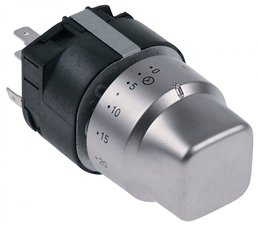 Timer 60 minute, contacte 2CO, 16A, 250V, ax 6x4.6 mm, pentru Linie Micro UNOX - 350185