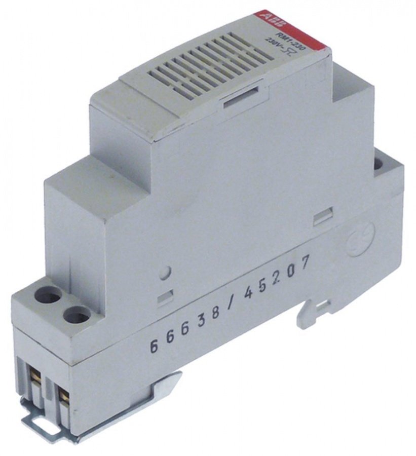 alarm device 230VAC H 75mm DIN rail 80dB protection IPx0