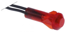 indicator light ø 10mm 250V red cable length 250mm pluggable