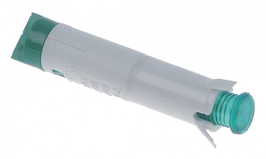 indicator light ø 6mm 230V green connection grip connection temp.-resist. 120°C