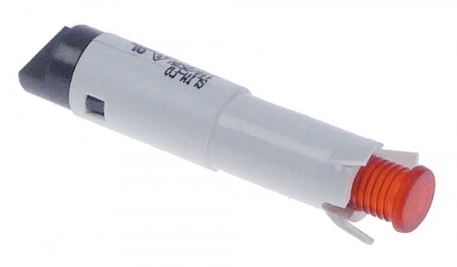 indicator light ø 6mm 230V red connection grip connection temp.-resist. 120°C