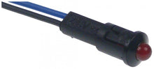 indicator light ø 8 mm 230 V red cable length 180 mm LED