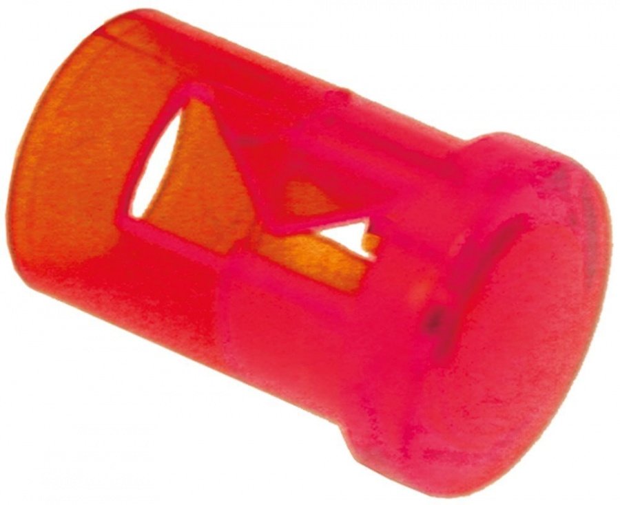 light bulb housing ø9mm red Qty 10  pcs round