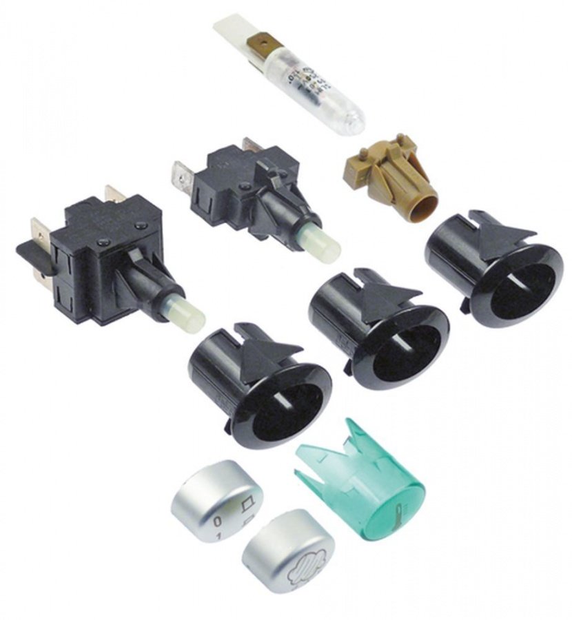 indicator lamps set 230V 20,6x16,4mm