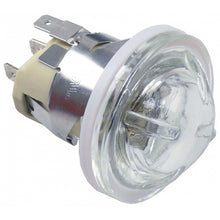 oven lamp mounting ø 35,5mm 230V 25W socket G9 temp.-resist. 300°C connection F6,3