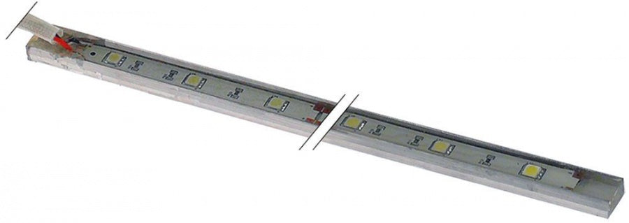 LED bar L 1435mm W 15mm H 7mm aluminium cable length 1800mm