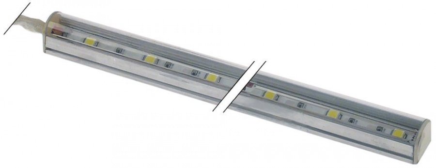 LED bar L 1200mm W 20mm H 20mm aluminium cable length 1000mm
