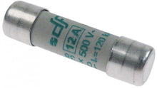 Siguranta fuzibila ø 10 x 38 mm, 12 A, 500 V, tip Gg cu actiune lent-rapida - 358025