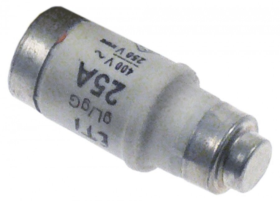 fuse size D02 25A rated voltage 250/400V E18 ø 15mm L 36mm Qty 10 pcs