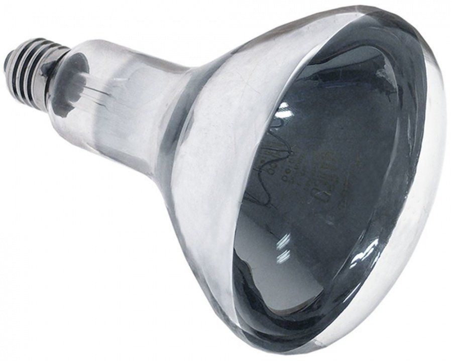 Lampa E27 cu infrarosii, pentru incalzire, 250W, 240V, ø 125mm L 173mm, BR125 - 358097