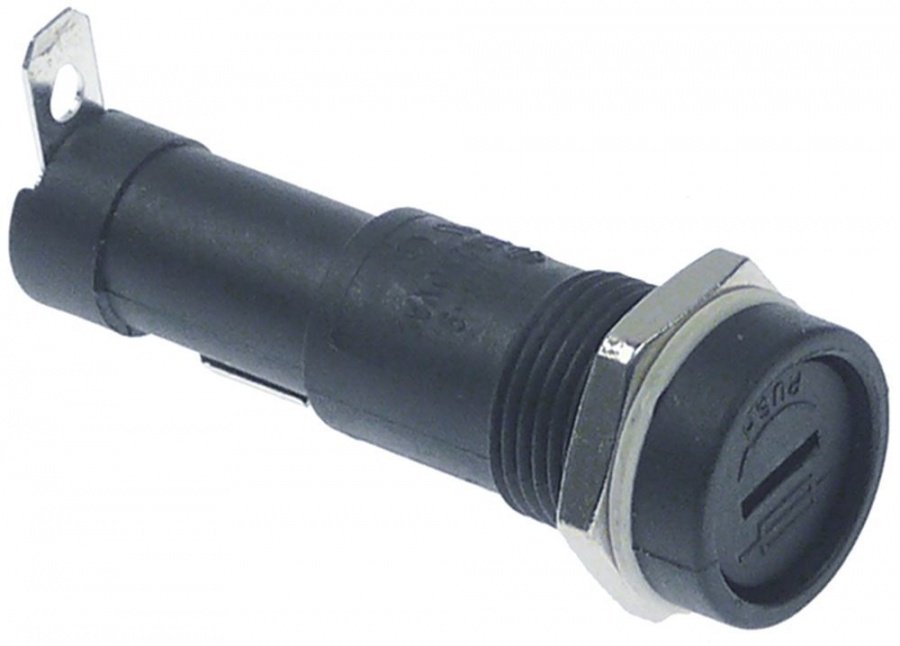 fuse holder suitable fuse ø6,3x32mm ø 15mm thread M13 1-pole 10A rated voltage 250V