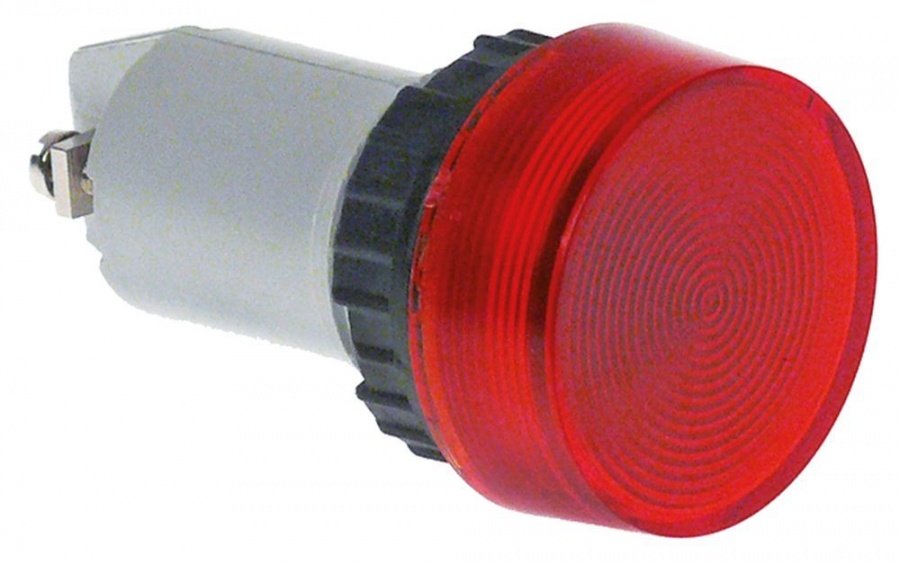 light bulb housing 25 mm socket E14 red connection screw clamp 2 W 250 V
