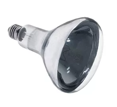 Lampa E27 cu infrarosii, pentru incalzire, 250W, 240V, ø 125 mm L 173 mm, tip BR125  - 358247
