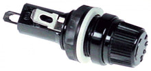 fuse holder suitable fuse ø6,3x32mm ø 15,2mm 15A rated voltage 250V connection male faston 4,8mm