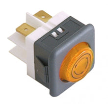 indicator lamp 26,5x25,5mm 230V yellow - Code 359012