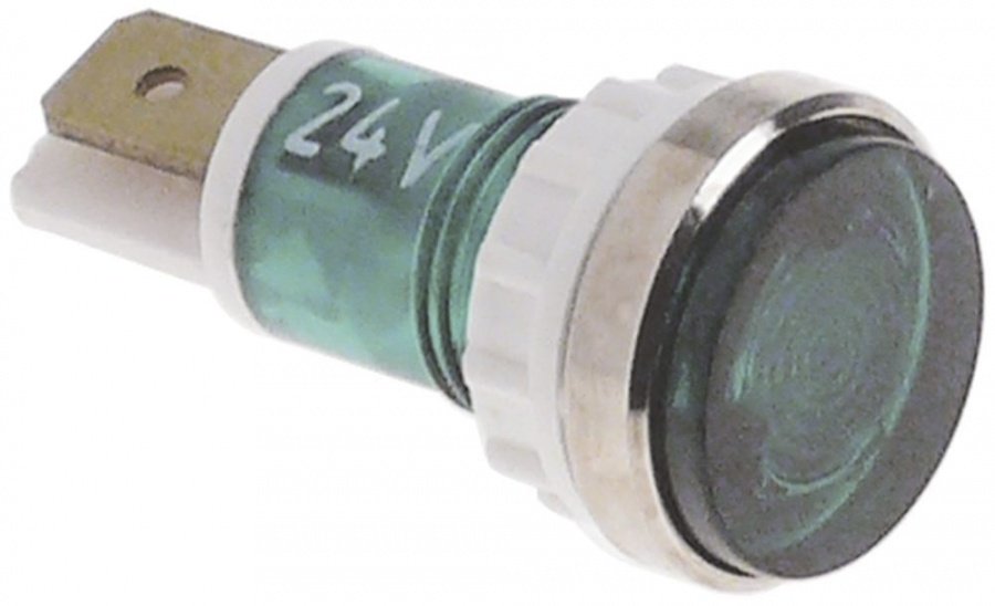 indicator lamp ø 12mm 24V green - Code 359023