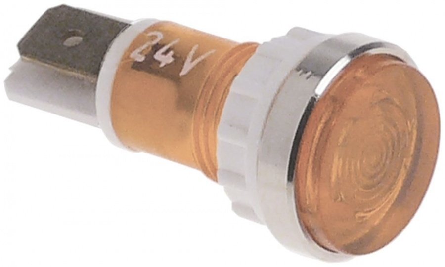 indicator lamp ø 12mm 24V yellow - Code 359025