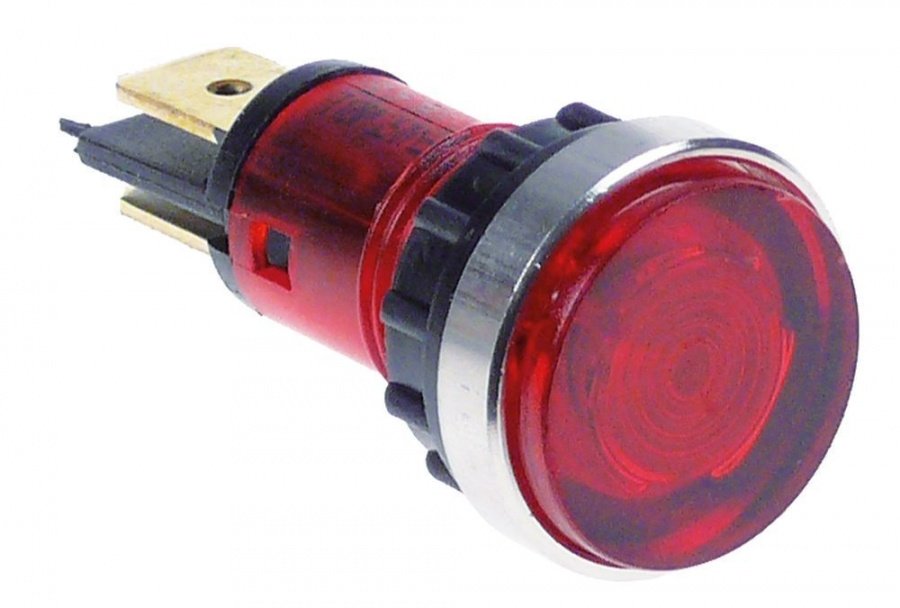indicator lamp ø 12 mm 230 V red model CM/5 - 359026