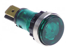 Lampa indicatoare ø 12 mm, 250 V, verde - 359027