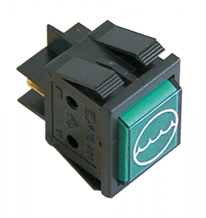 indicator lamp 30x22mm 230 V green temp.-resist. -100 to +800°C machine stand-by - Code 359030