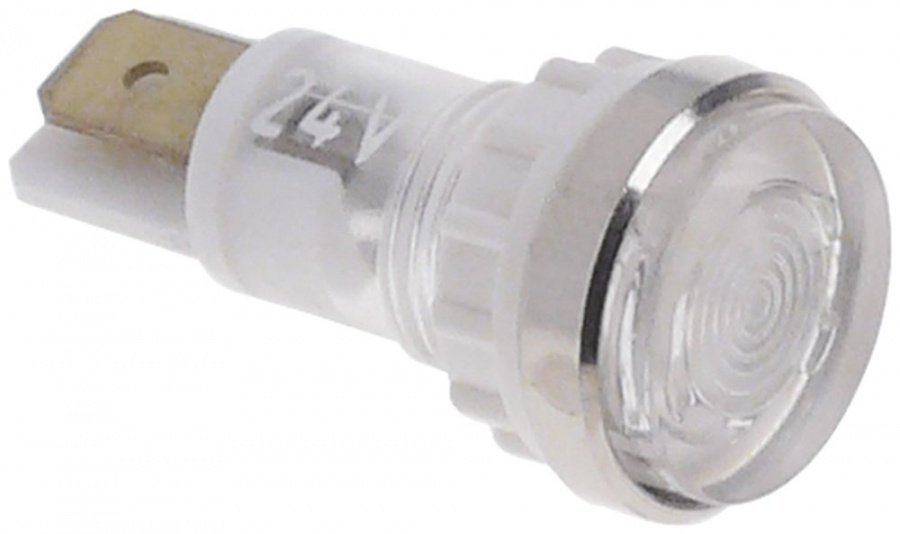 indicator lamp ø 12 mm 24 V clear - Code 359047