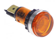 Lampa indicatoare ø 12 mm, 230V, galben - 359048