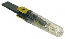 Bec alb 230 V, ø 8 mm, max. 120°C, pentru lampa de semnalizare - 359130