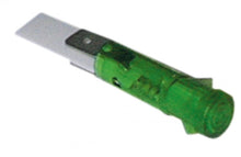 Lampa indicatoare verde, montare ø 9 mm, cap ø 10 mm, 230 V, temp.-resist. 120°C - 359136