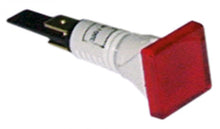 indicator lamp ø 14mm 400V red construction square - Code 359150