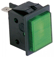 indicator lamp 30x22mm 230V green - Code 359157