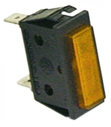 Lampa indicatoare galbena, 230 V, montare 30x11 mm - 359159